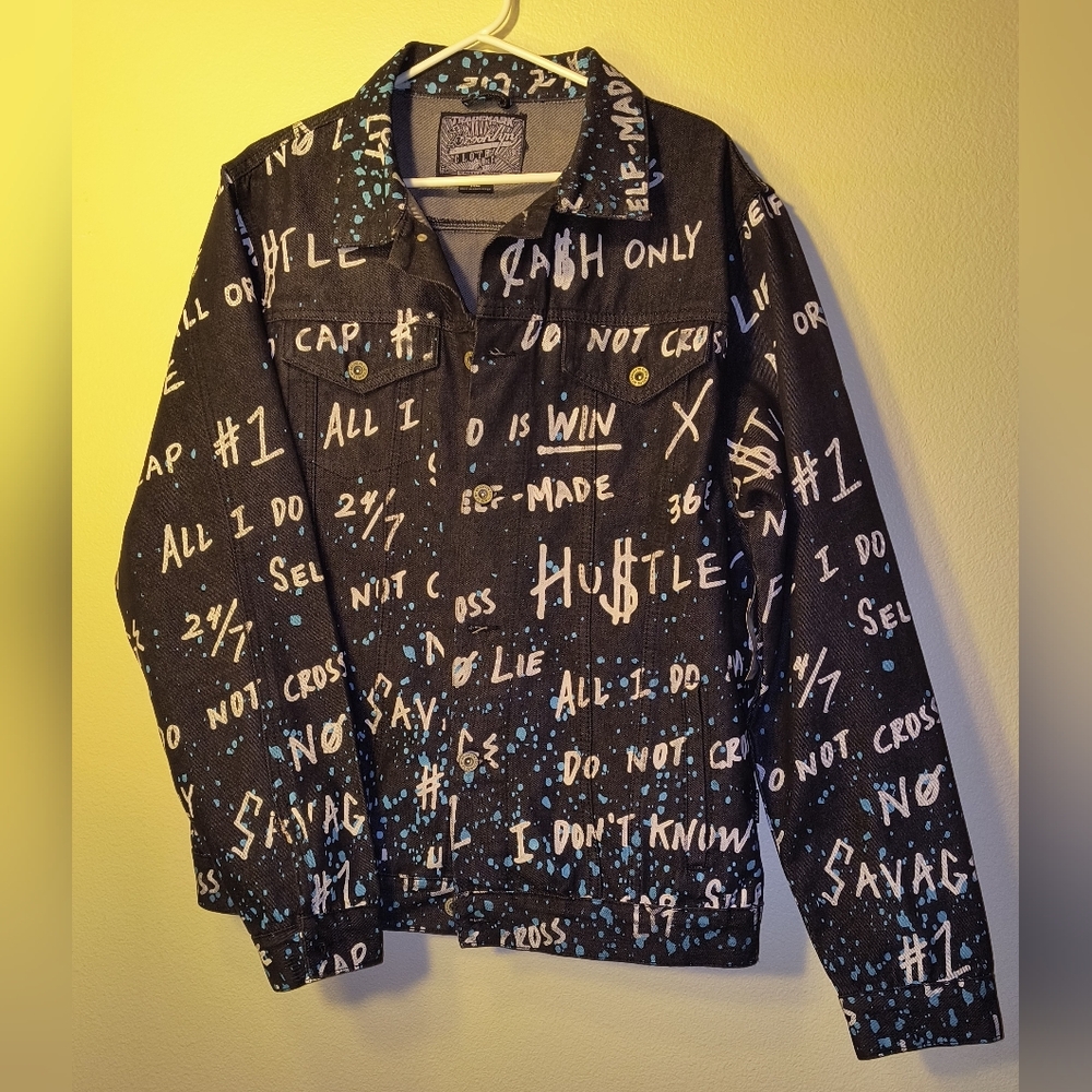 New Brooklyn Clothing XL black denim "Tagged"